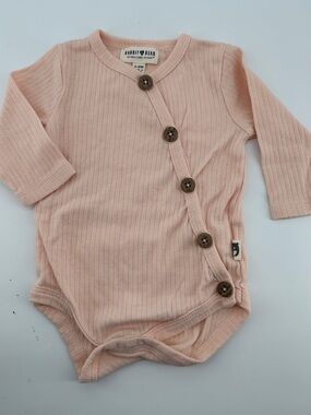 Rabbit+Bear Organic Cotton Bodysuit Neutral 0 3-6 Months Under Garment 1 pc